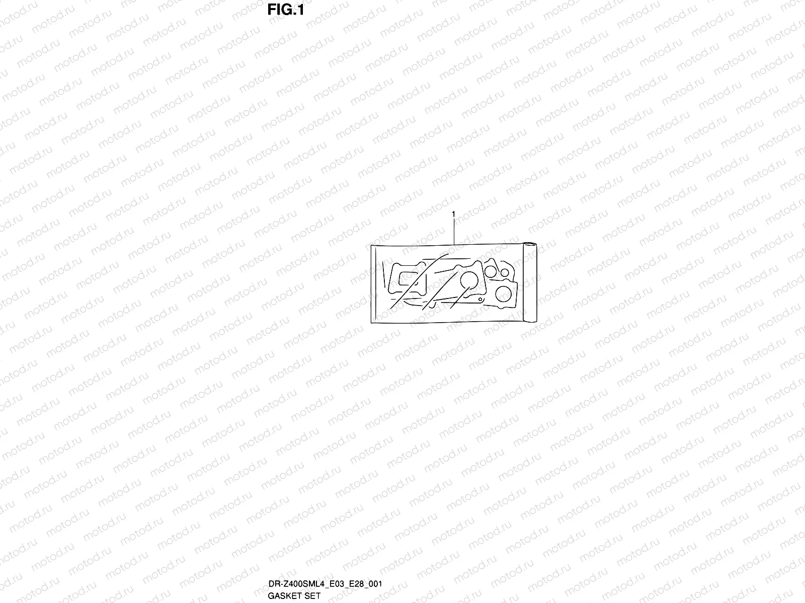 1 - GASKET SET