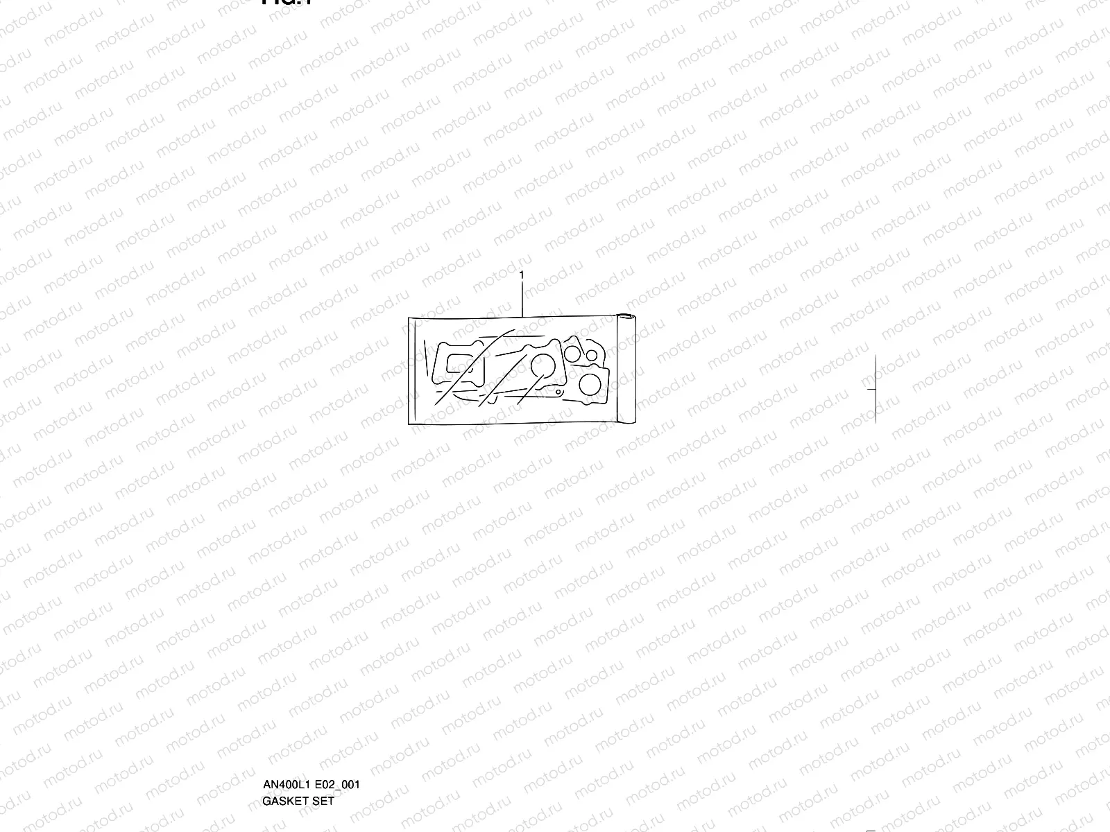 1 - GASKET SET