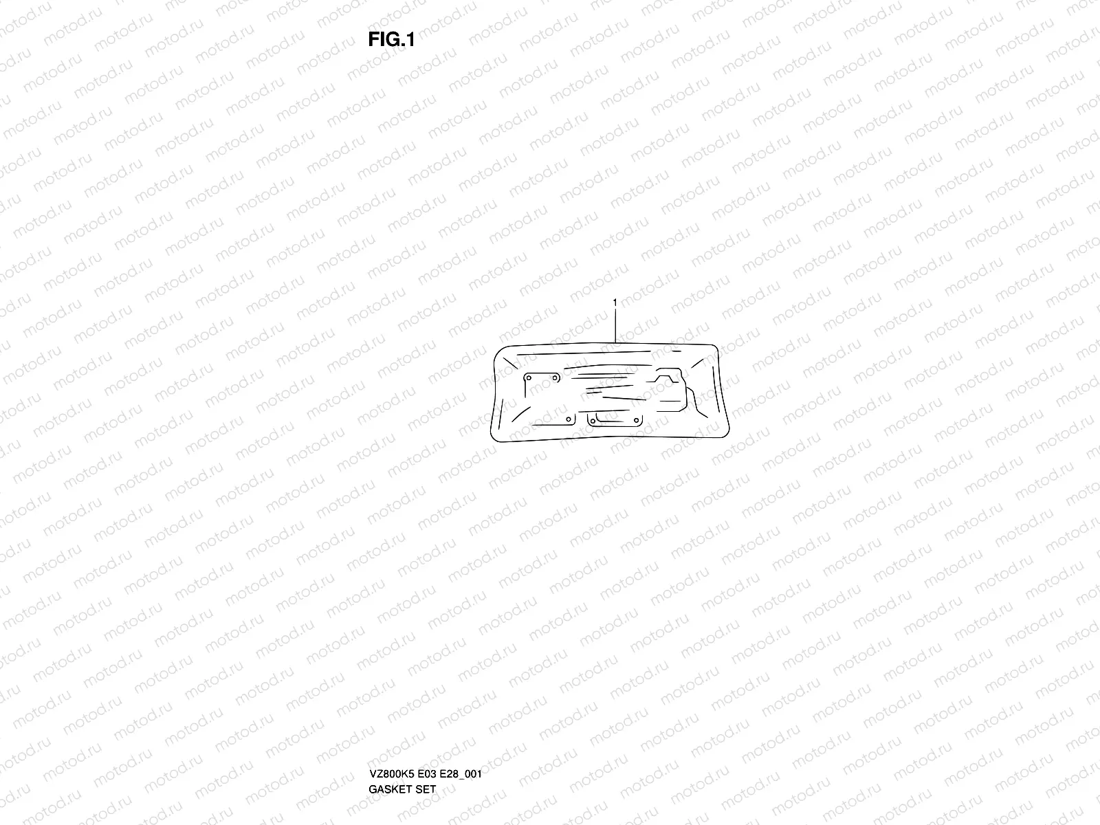 1 - GASKET SET