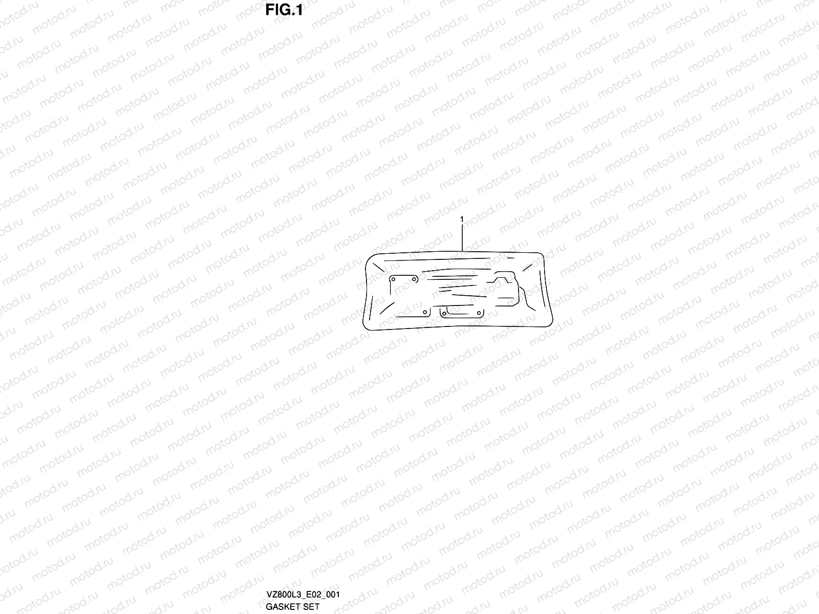 1 - GASKET SET