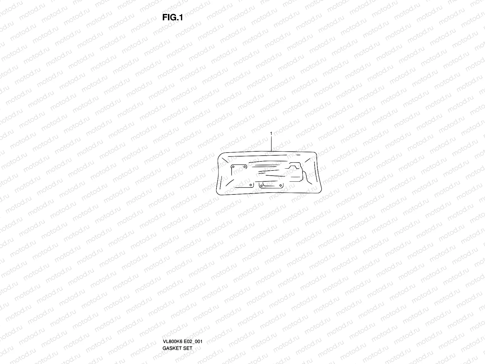 1 - GASKET SET