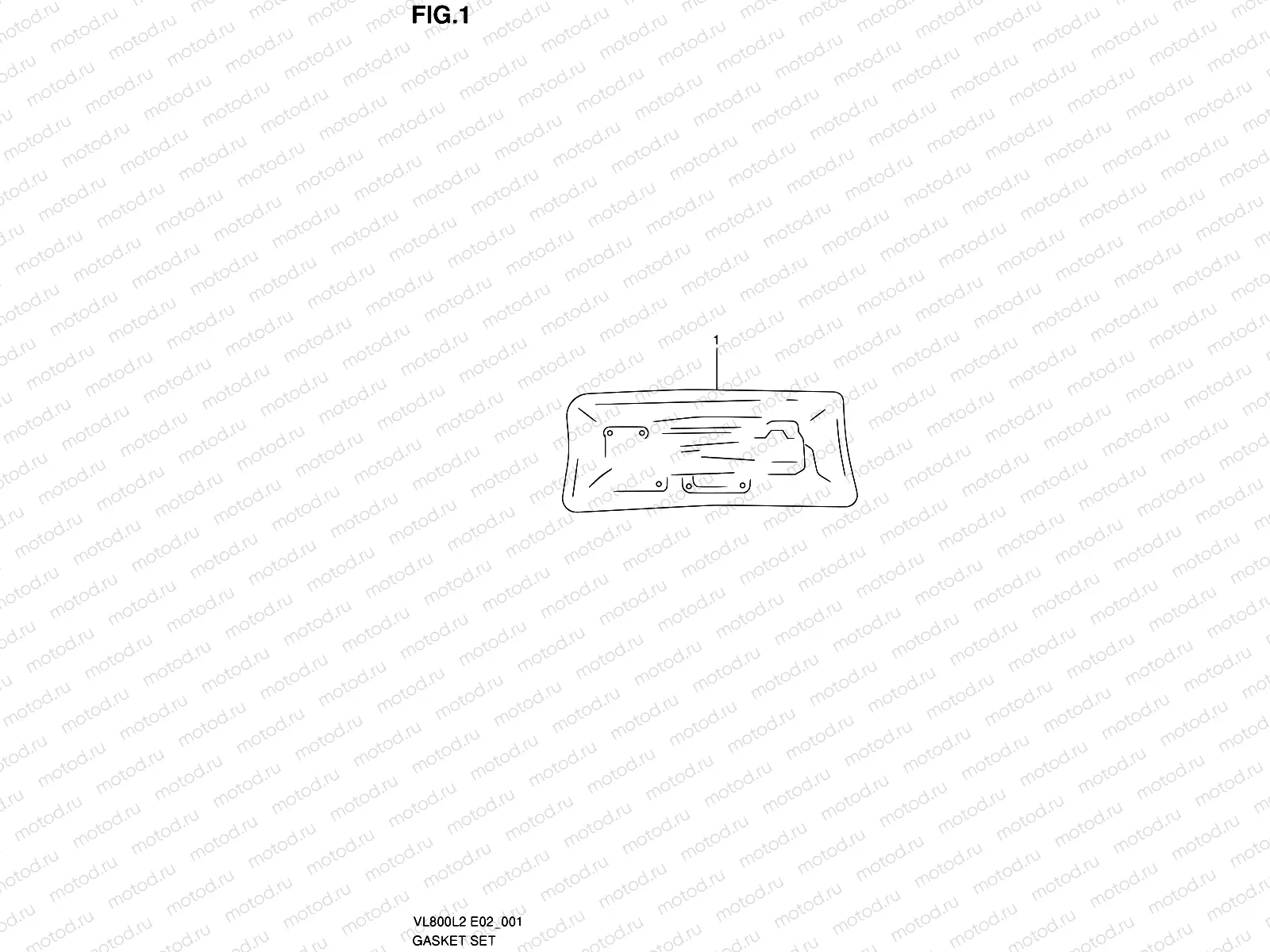 1 - GASKET SET