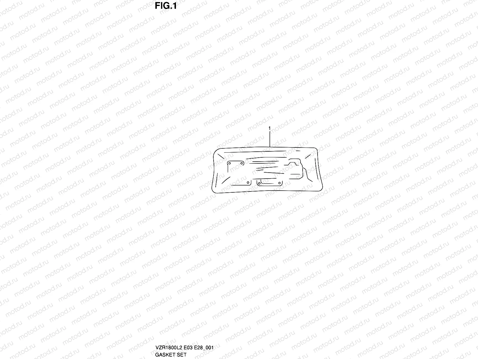 1 - GASKET SET