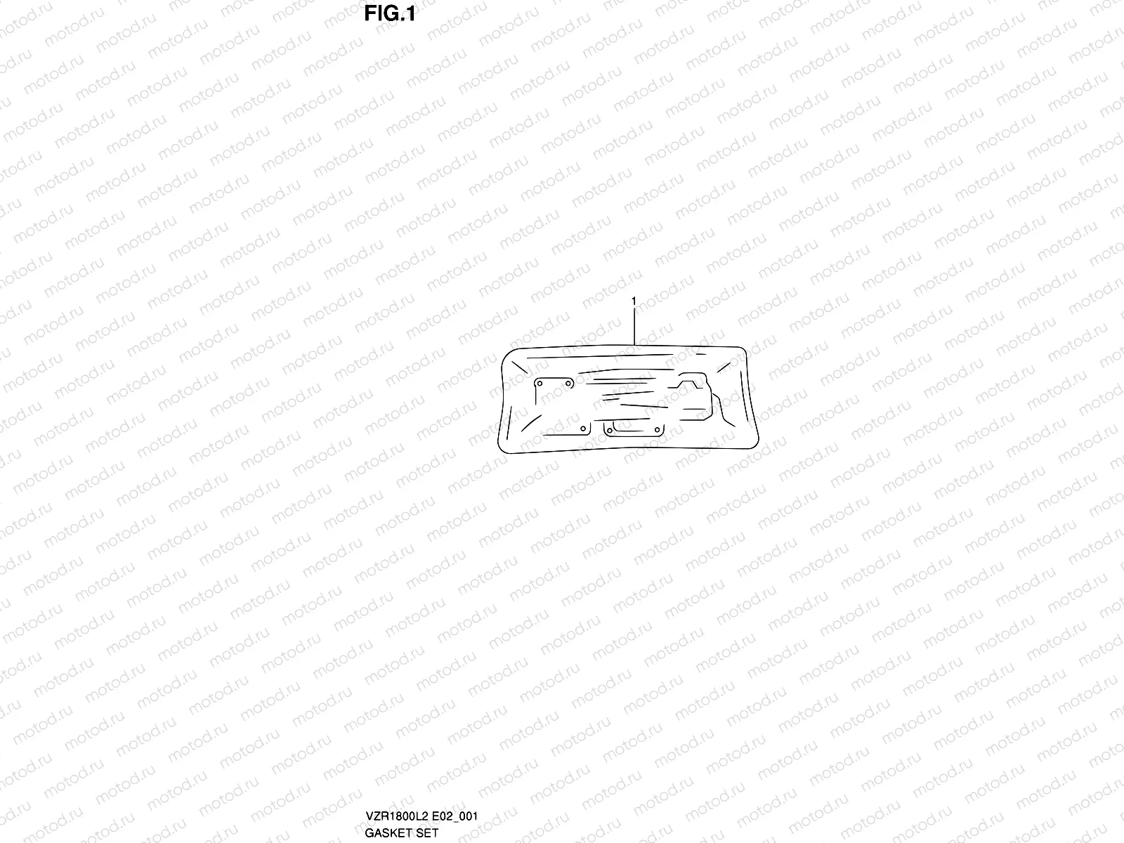 1 - GASKET SET