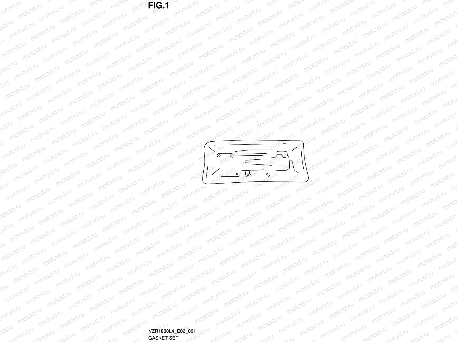 1 - GASKET SET