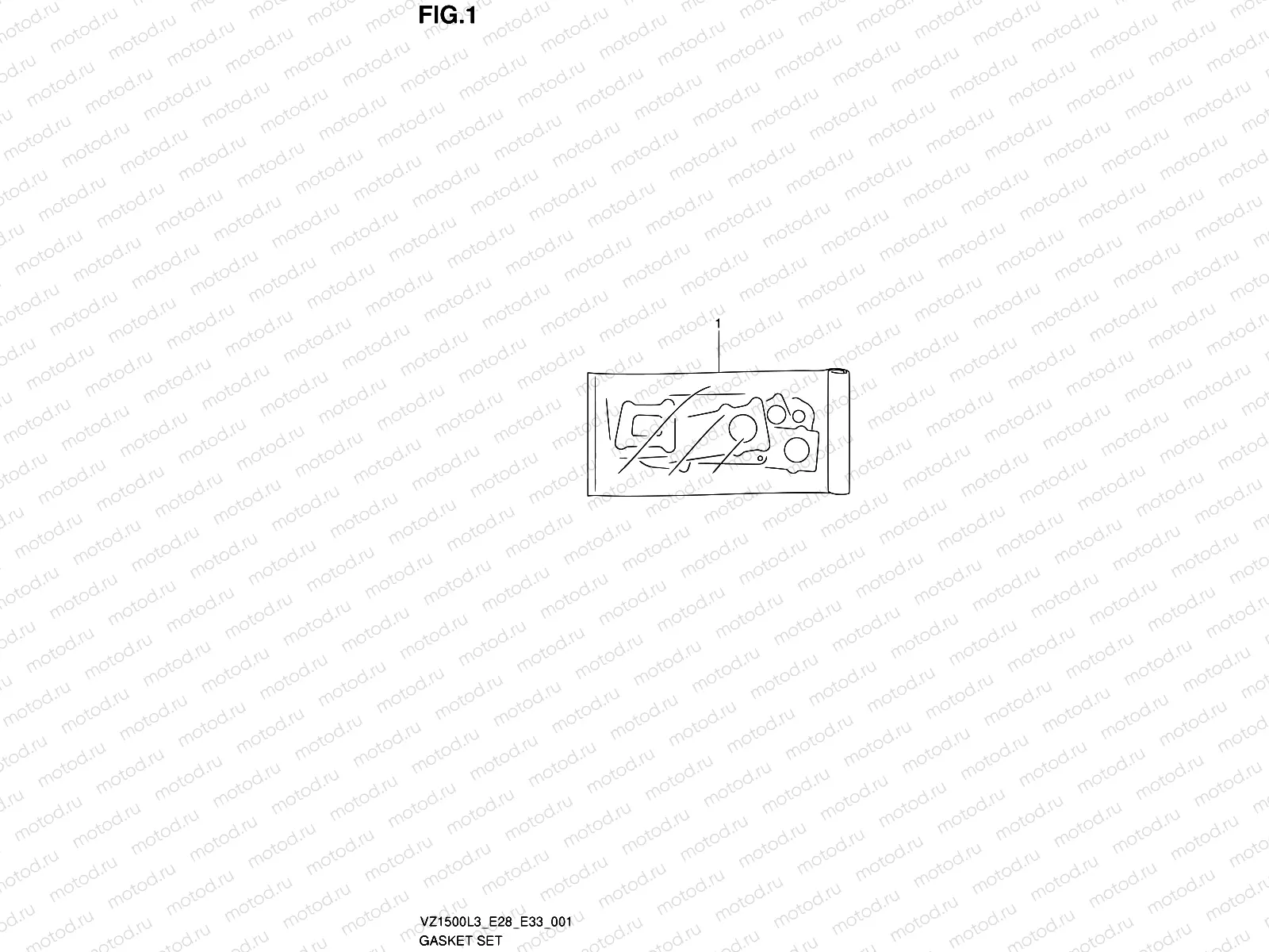 1 - GASKET SET