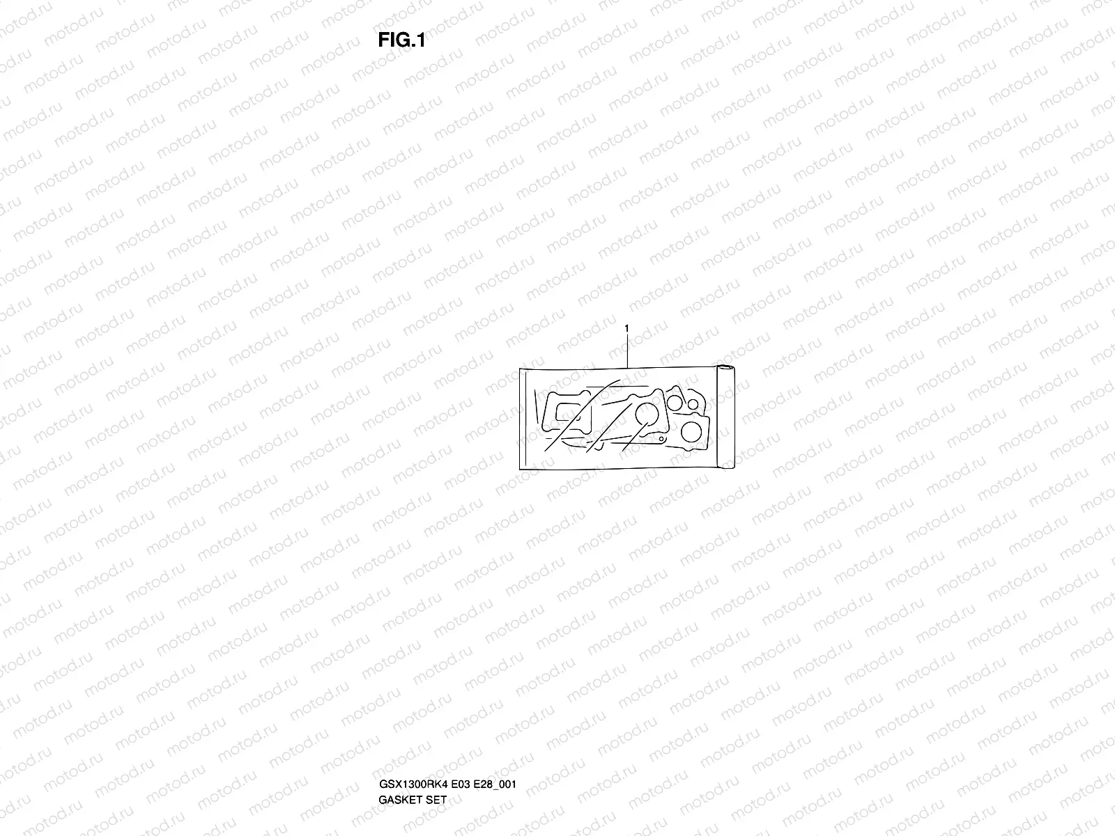 1 - GASKET SET