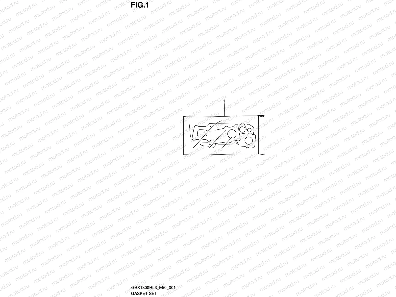 1 - GASKET SET
