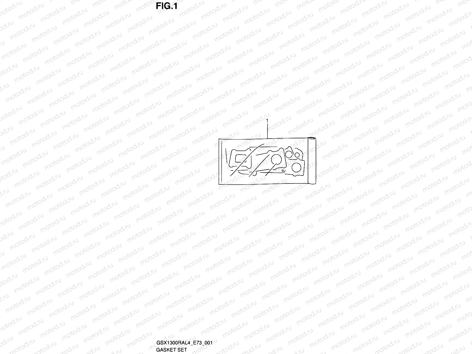 1 - GASKET SET