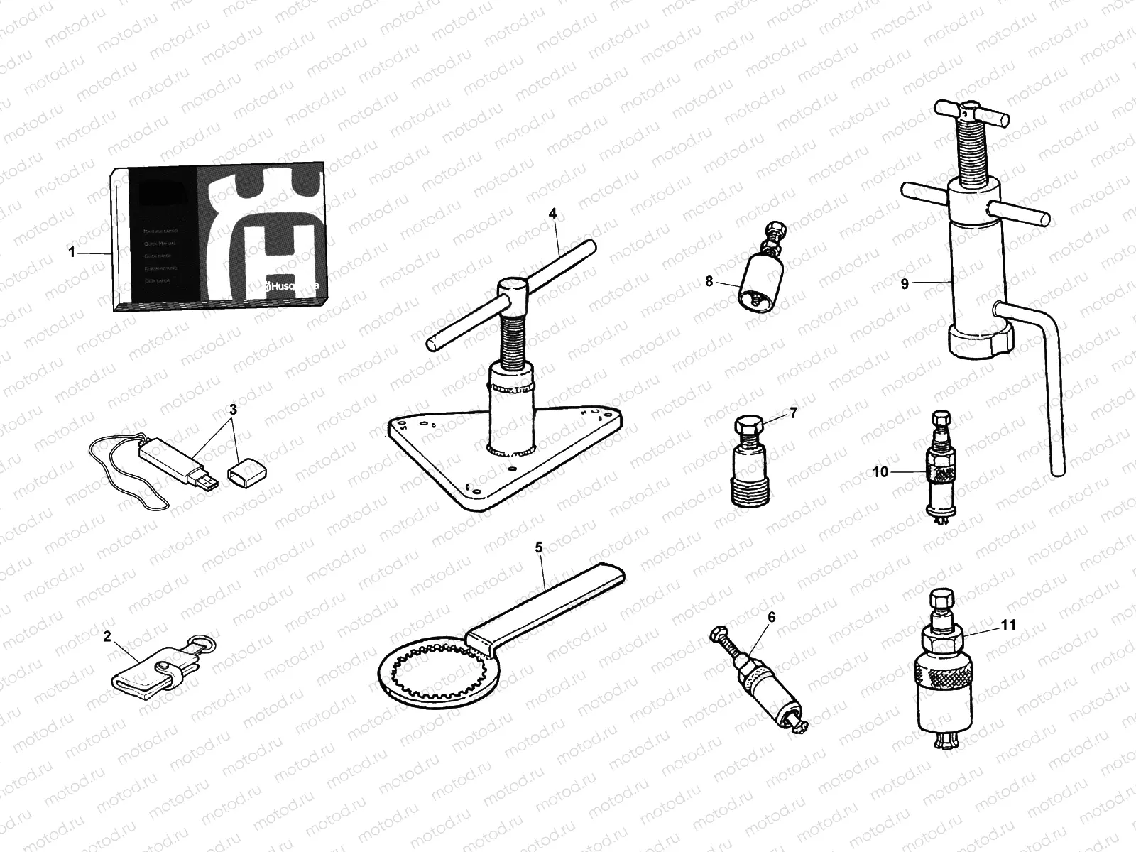 1 SERVICE TOOLS, MANUALS AND CATALOGS