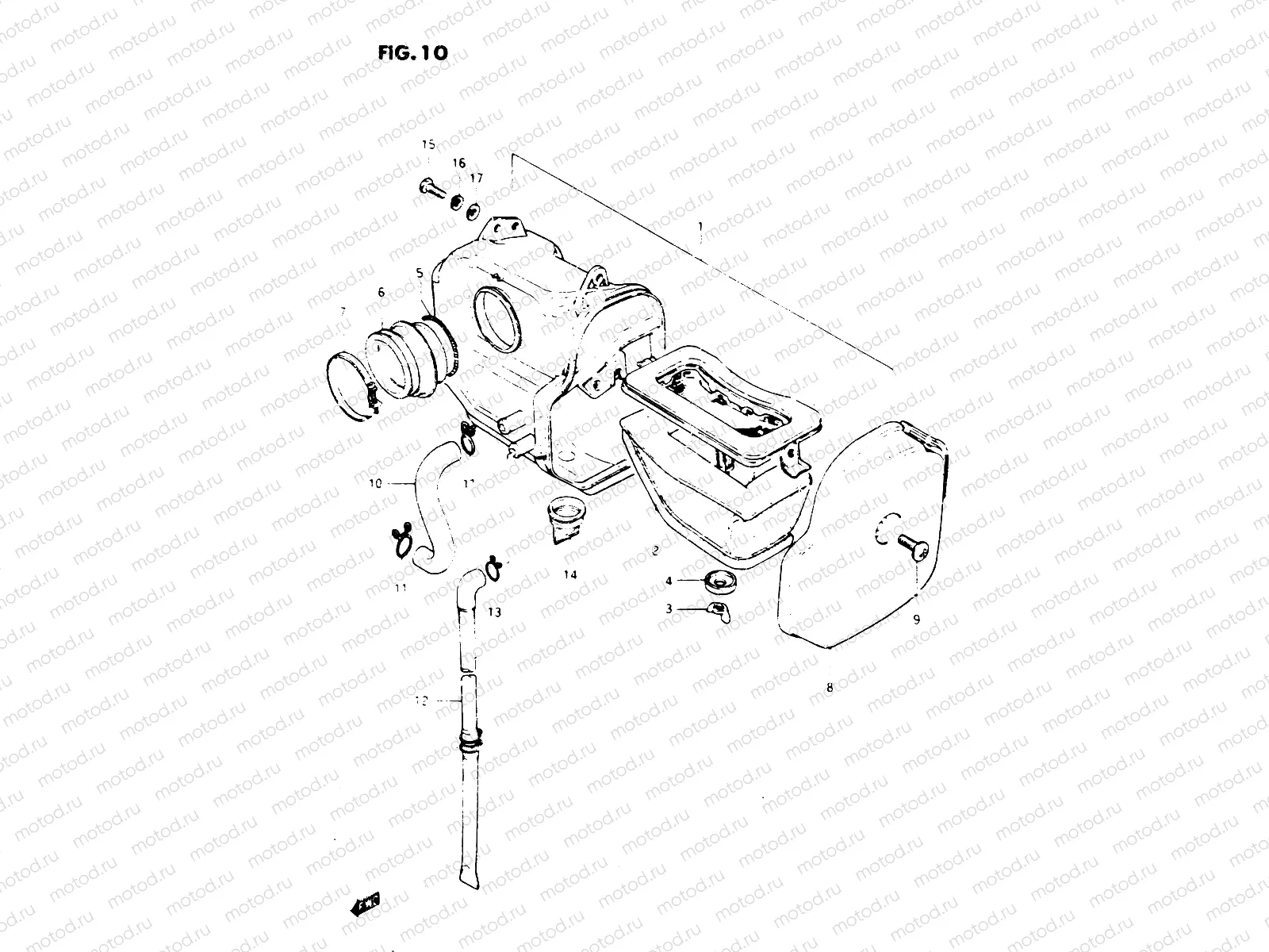 10 - AIR CLEANER
