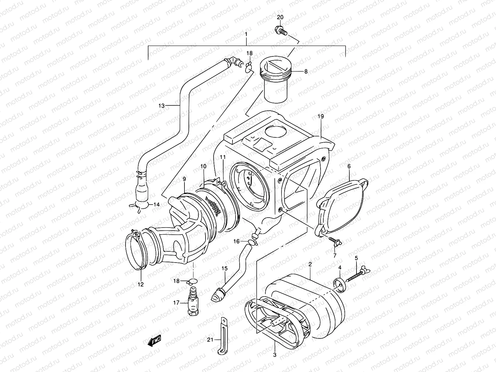 10 - AIR CLEANER
