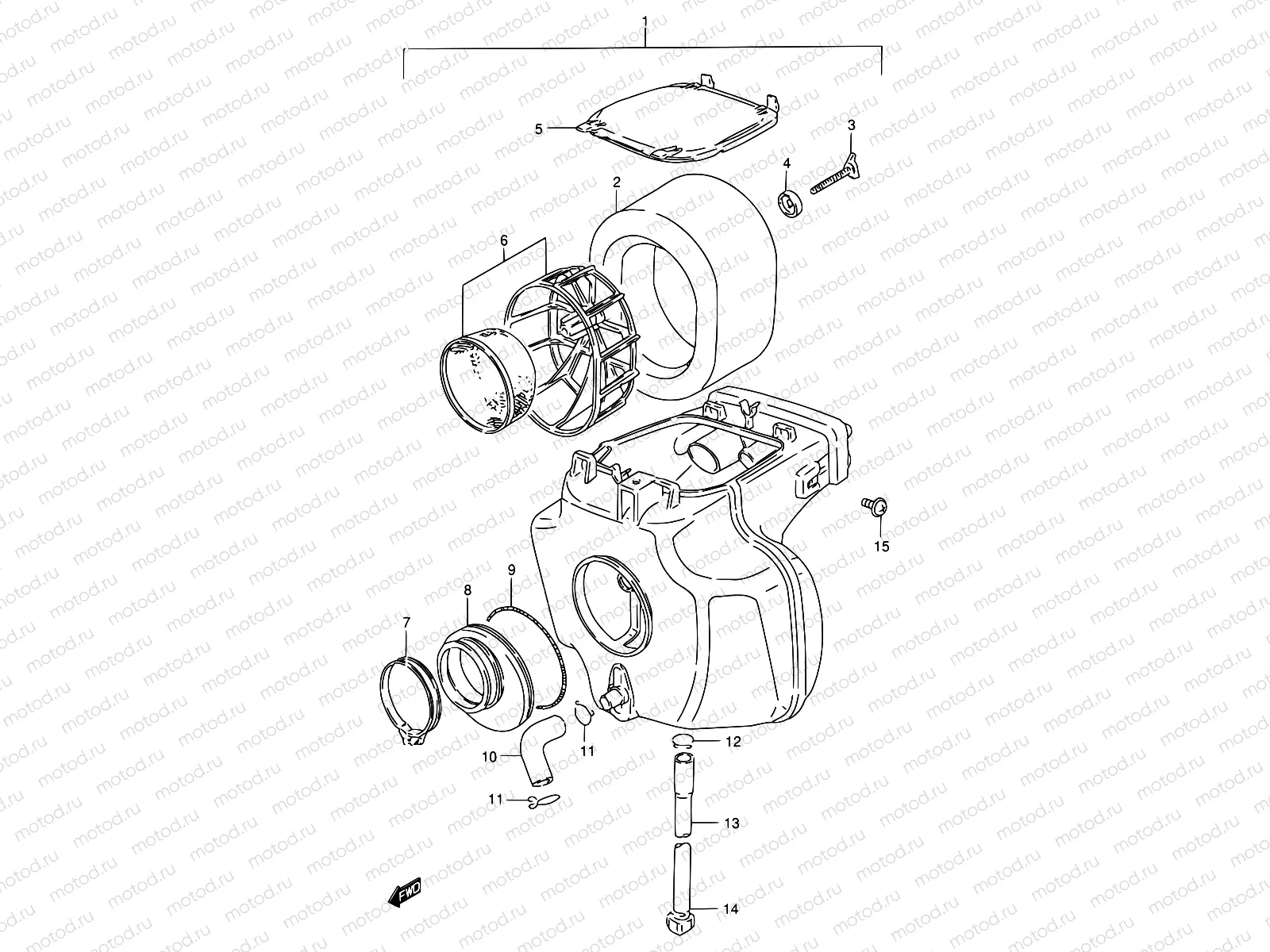 10 - AIR CLEANER