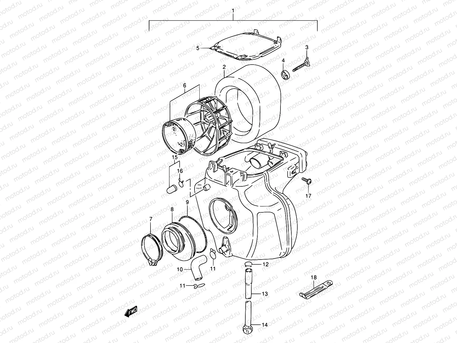 10 - AIR CLEANER