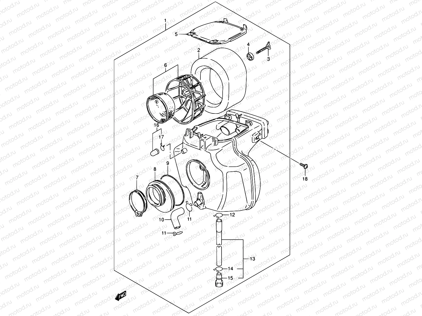 10 - AIR CLEANER