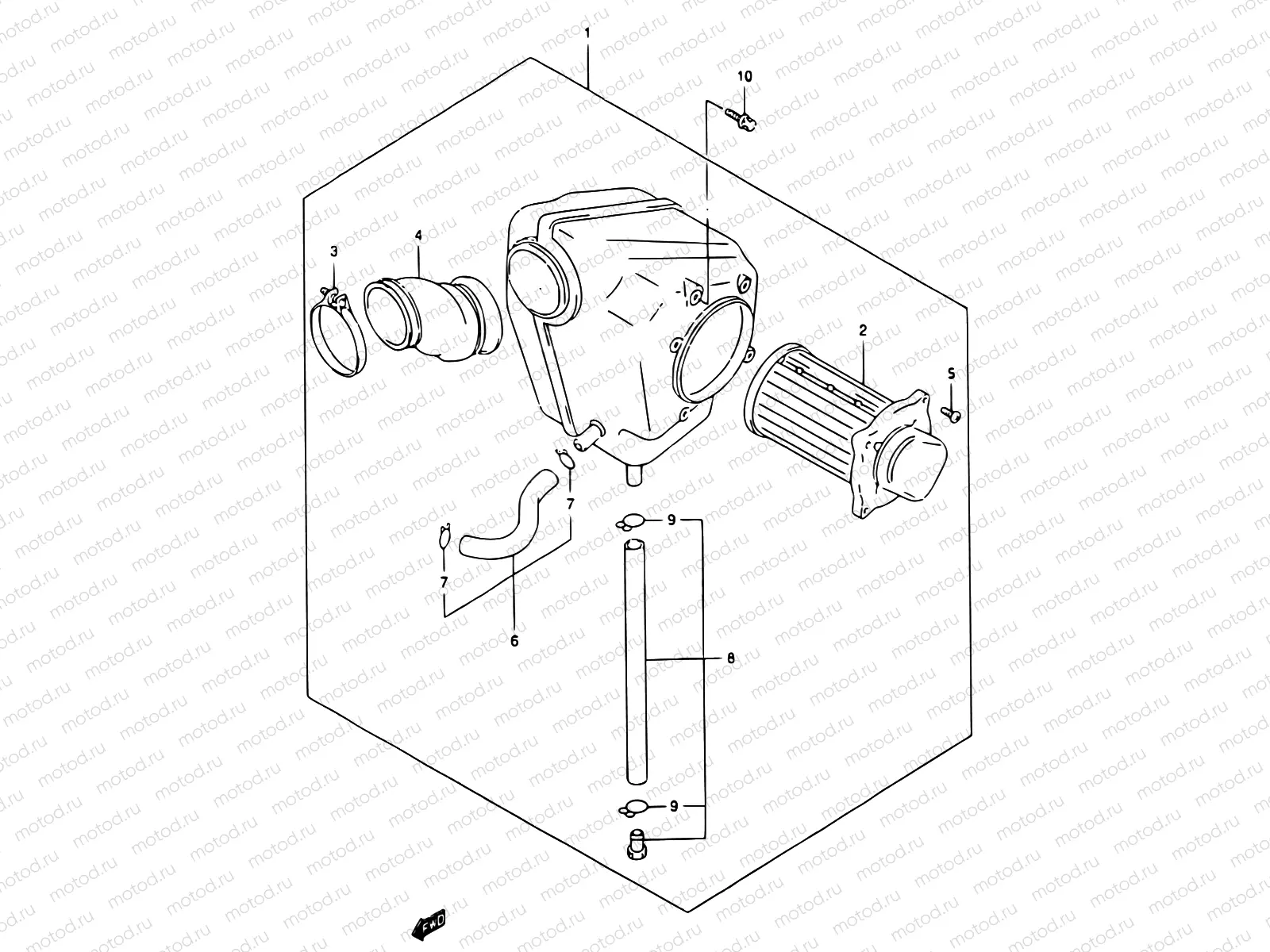 10 - AIR CLEANER