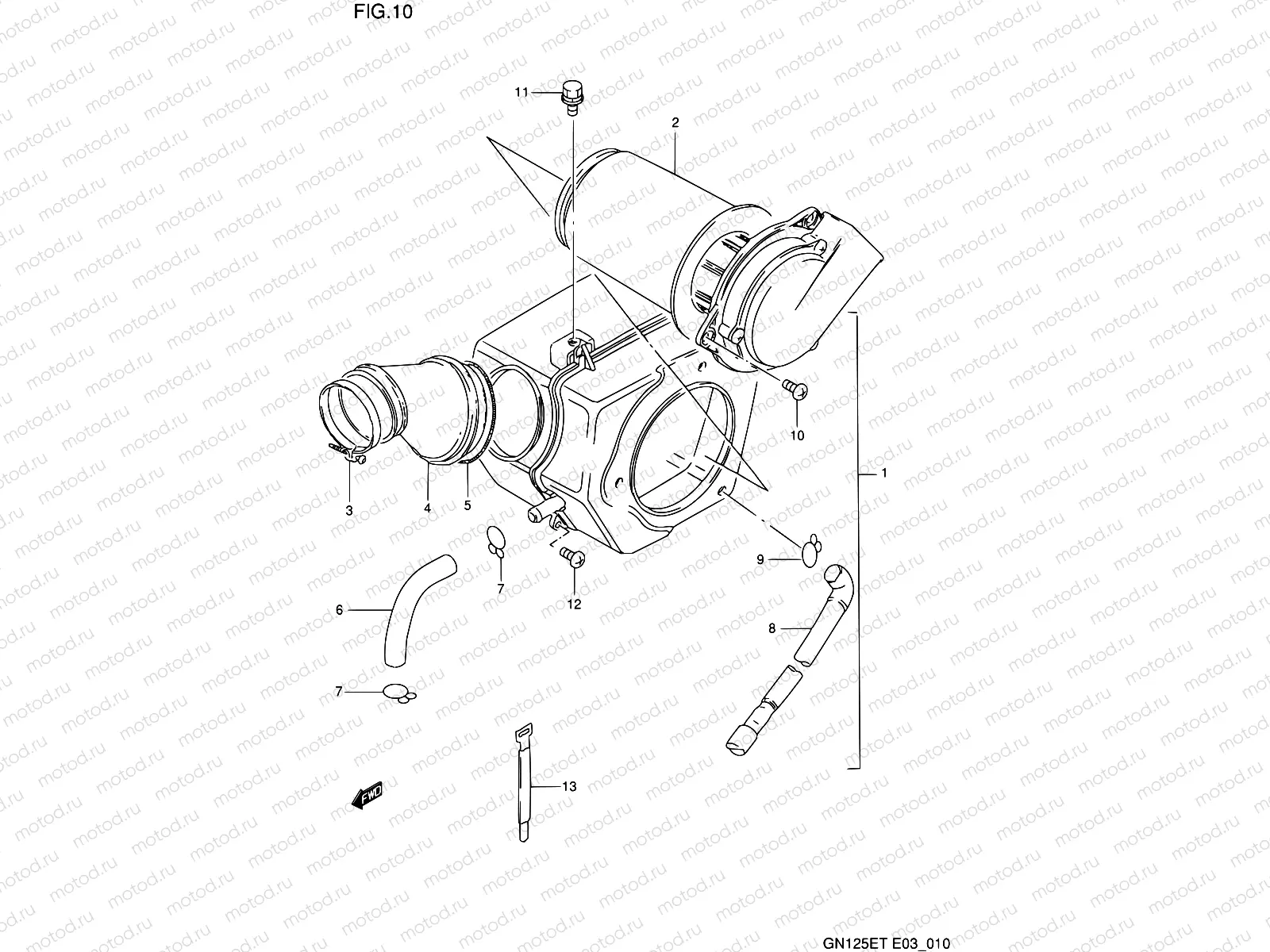 10 - AIR CLEANER