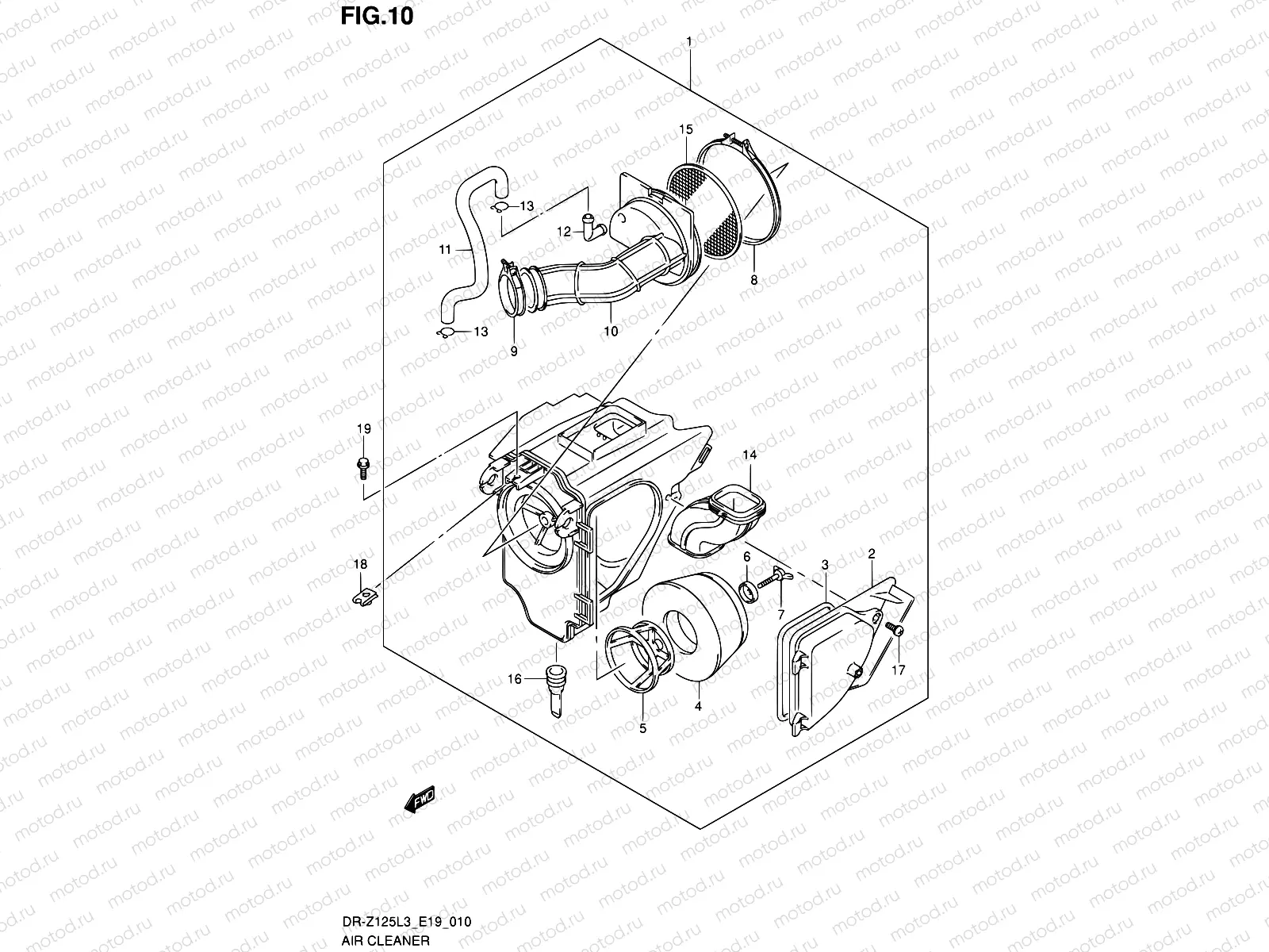 10 - AIR CLEANER