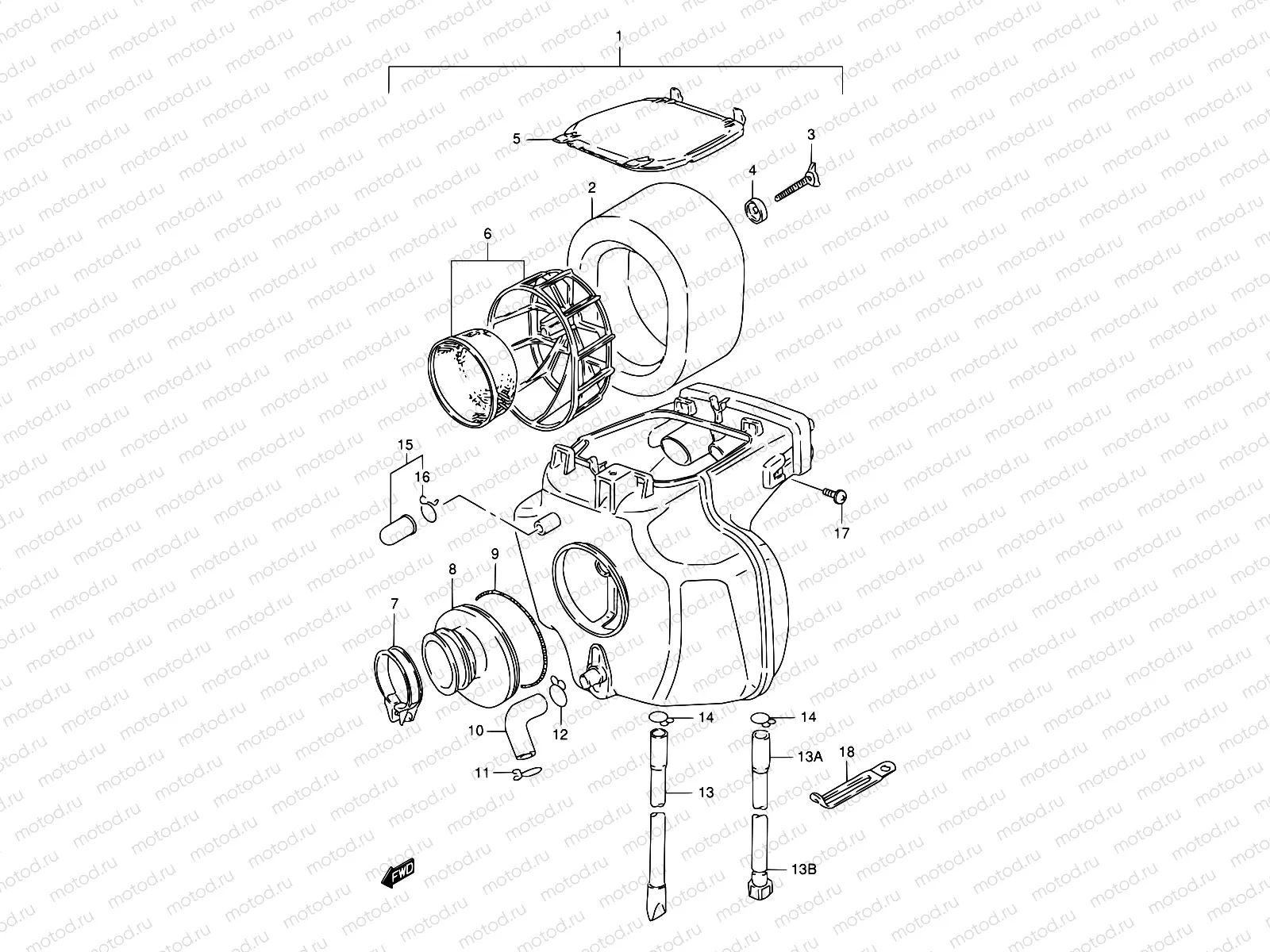 10 - AIR CLEANER