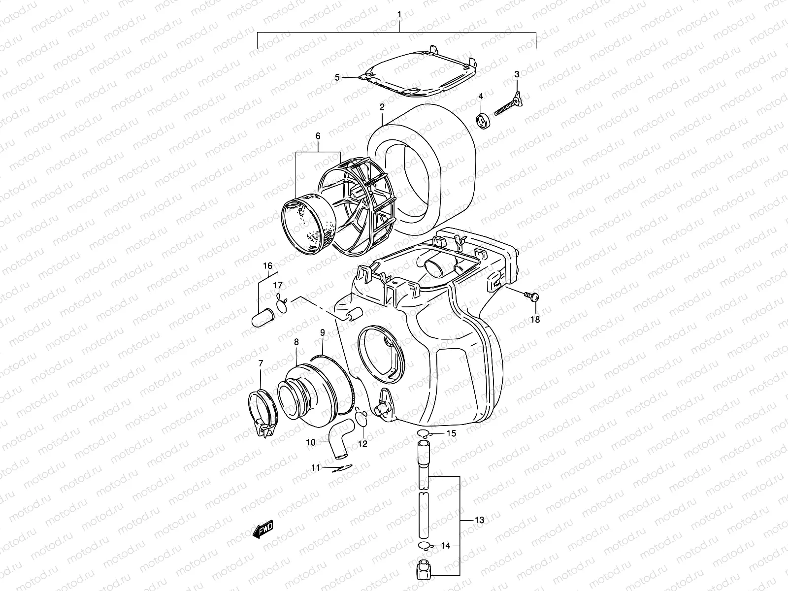 10 - AIR CLEANER