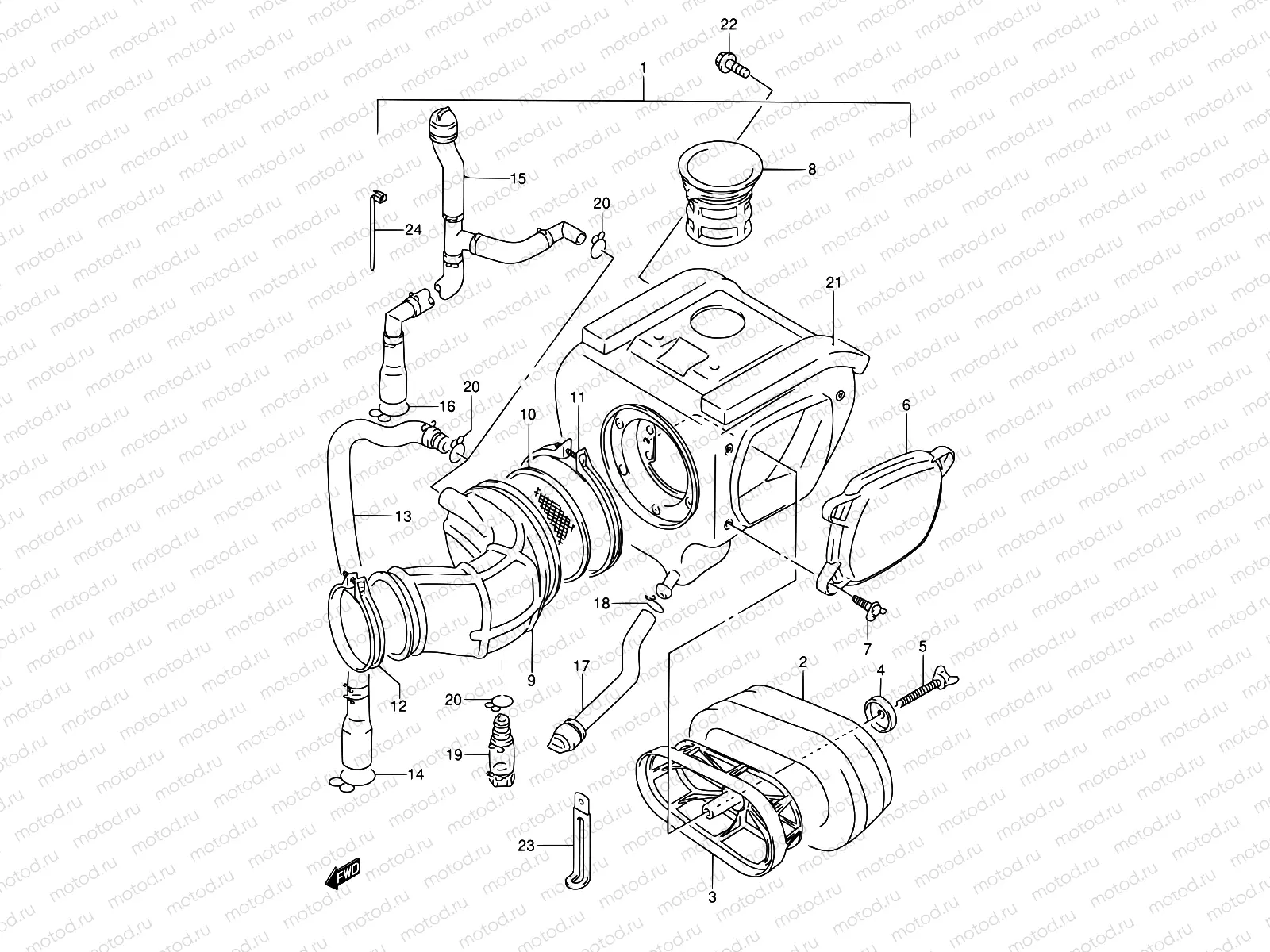 10 - AIR CLEANER