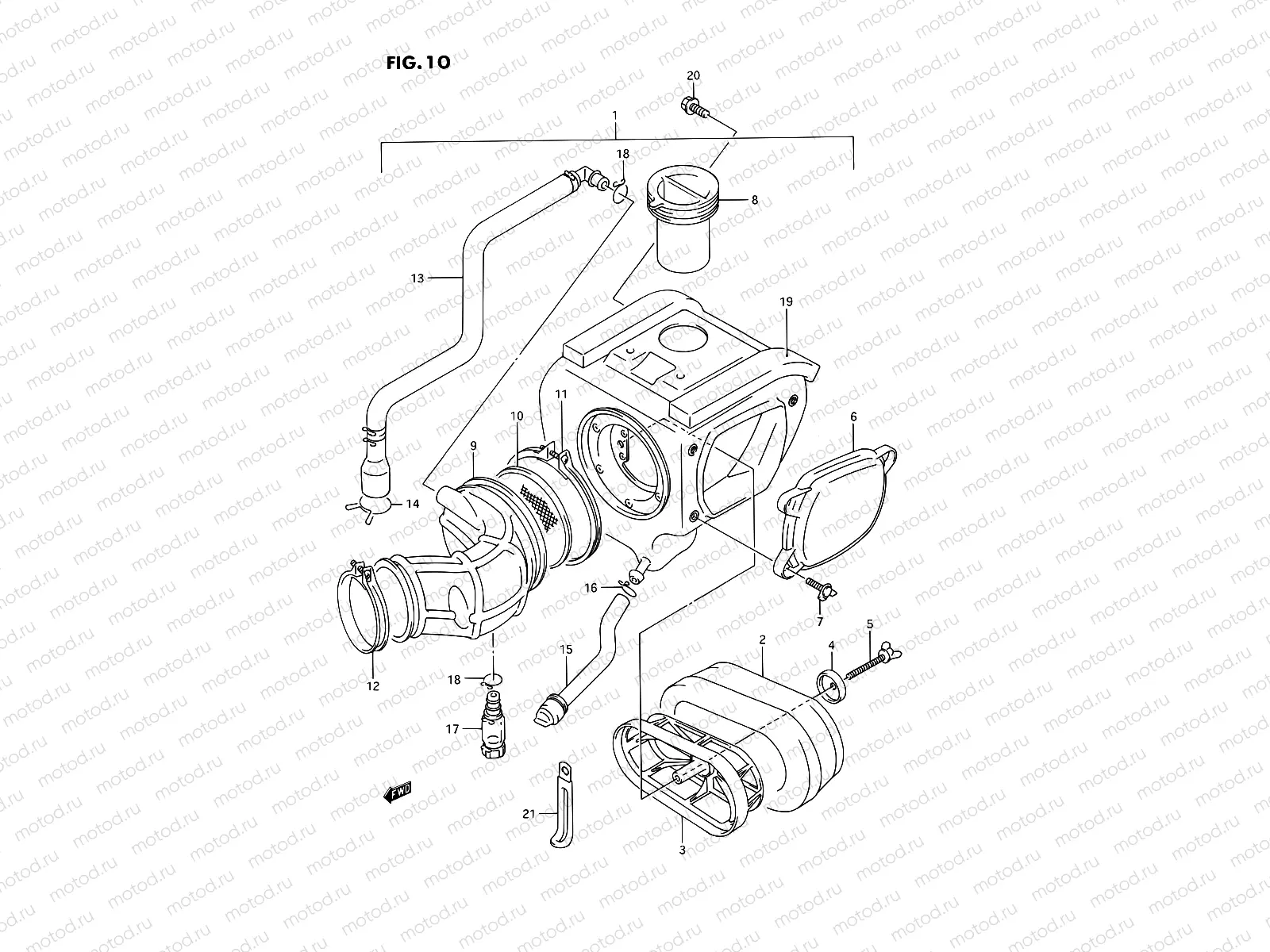 10 - AIR CLEANER