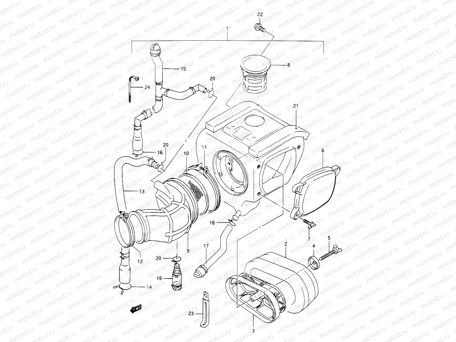 10 - AIR CLEANER