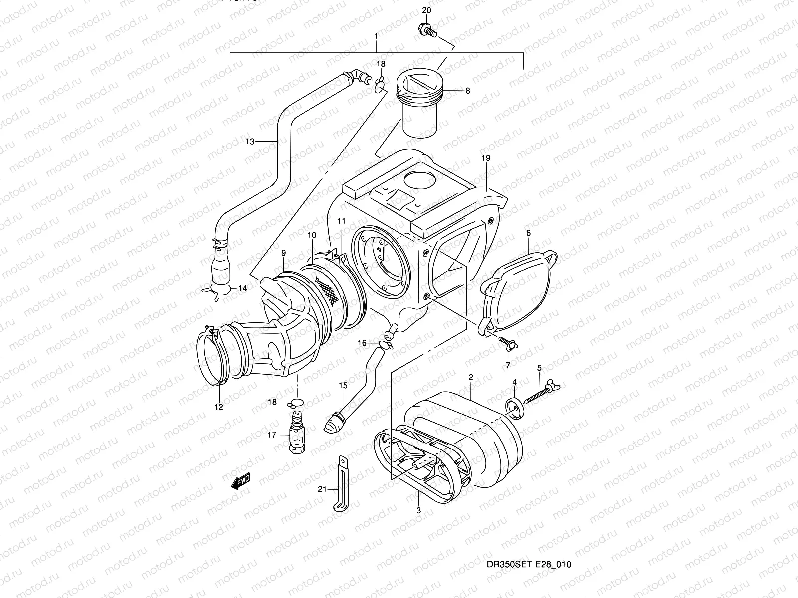 10 - AIR CLEANER (MODEL L/M/N/P)