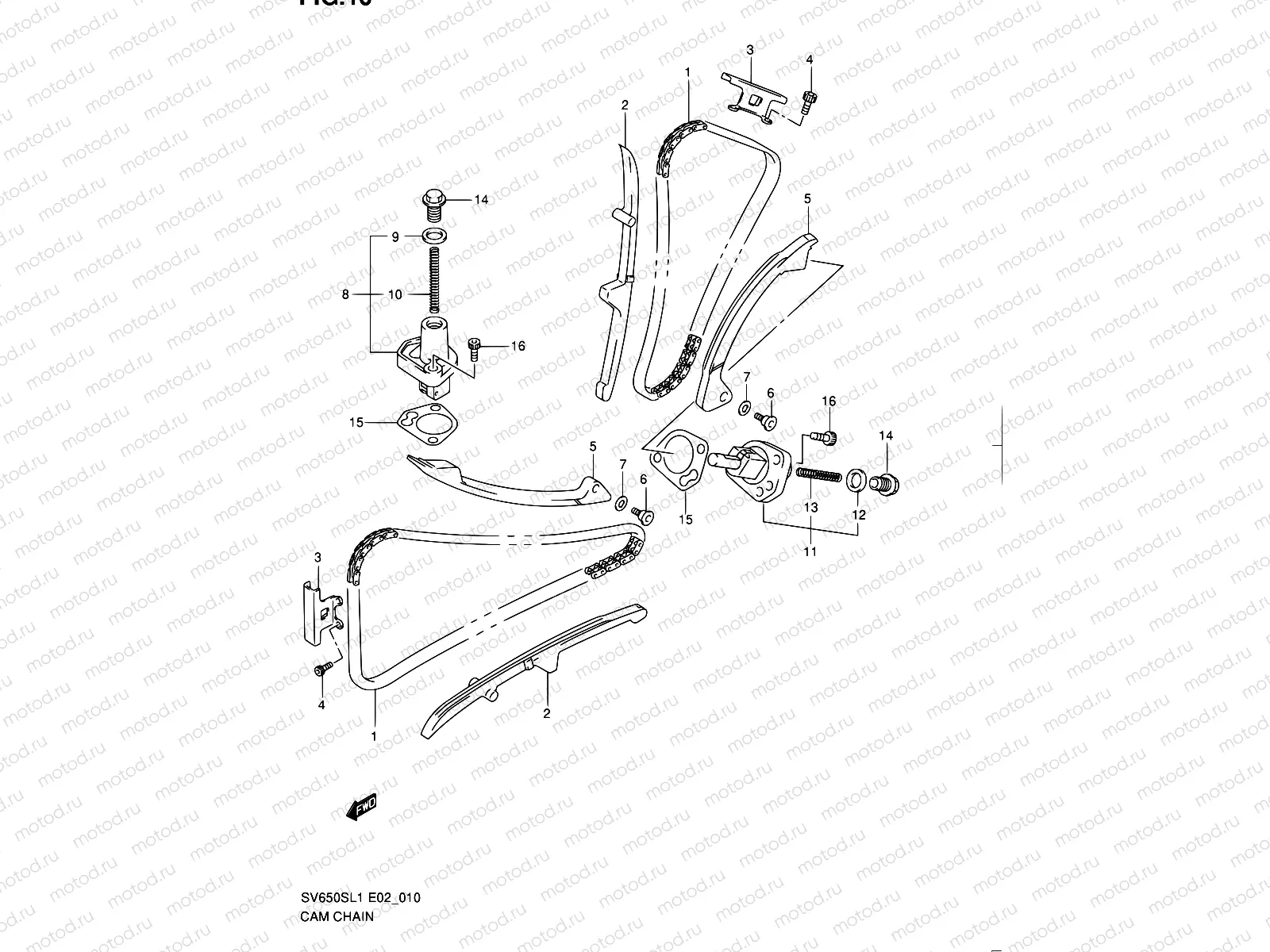10 - CAM CHAIN