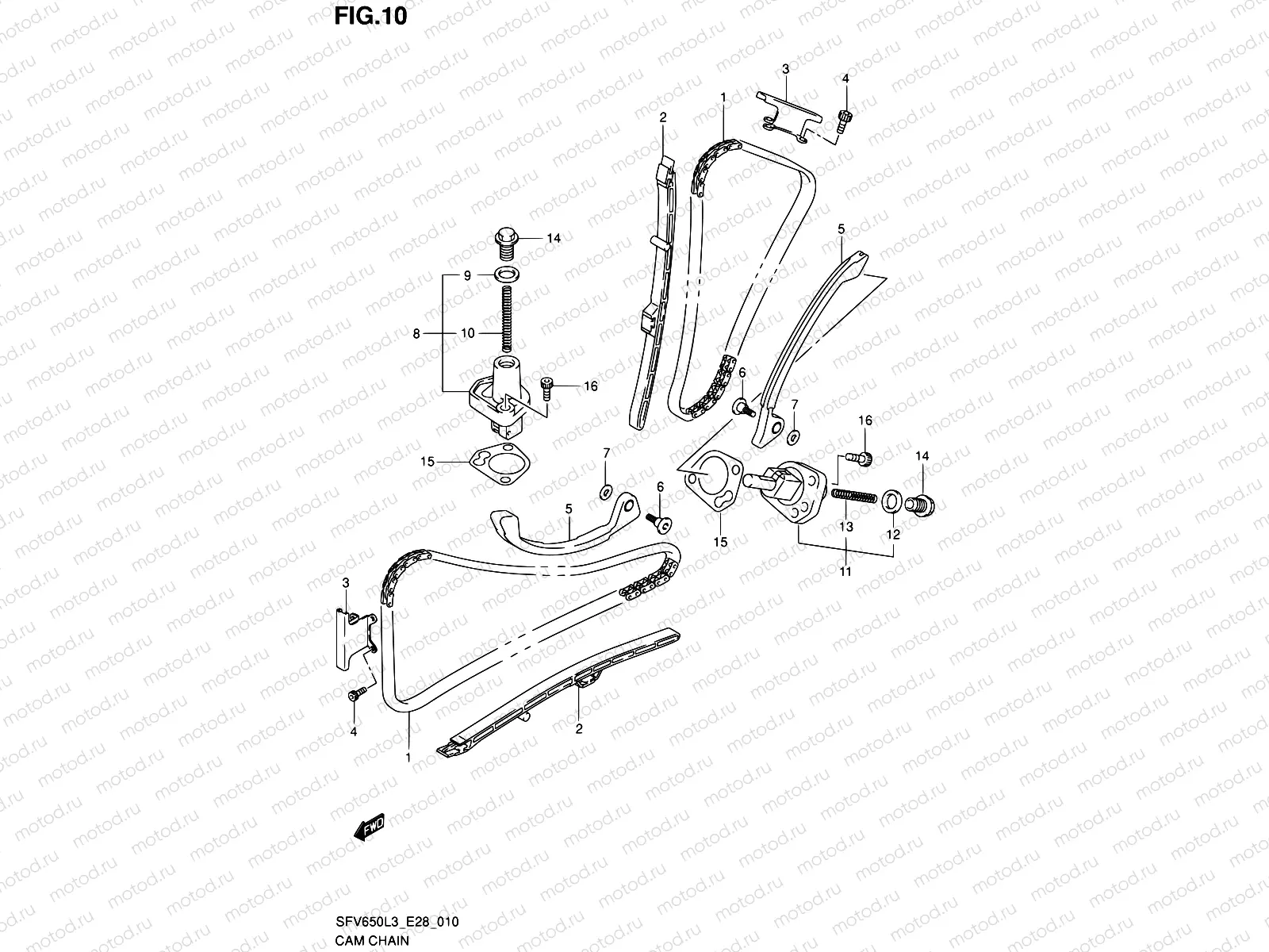 10 - CAM CHAIN