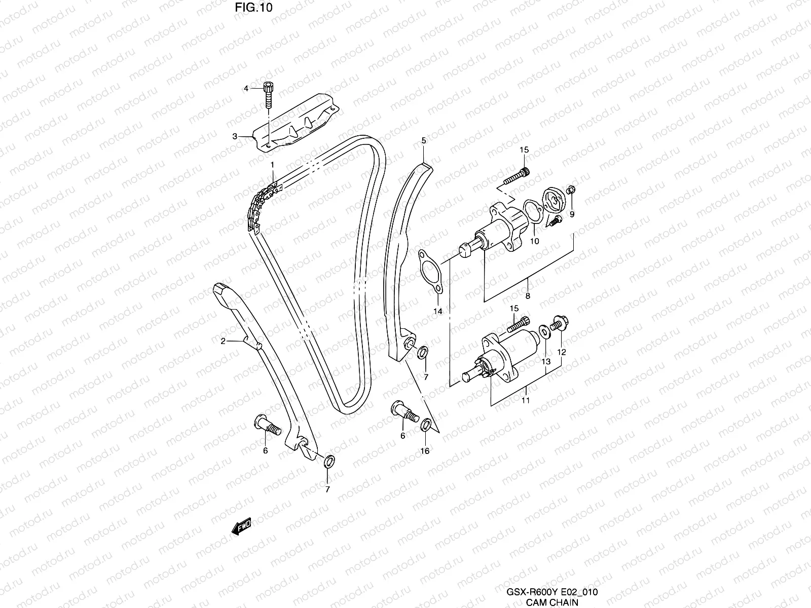 10 - CAM CHAIN