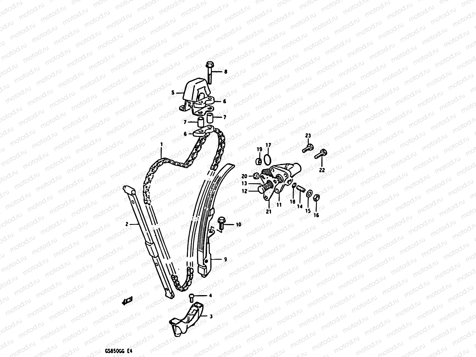 10 - CAM CHAIN