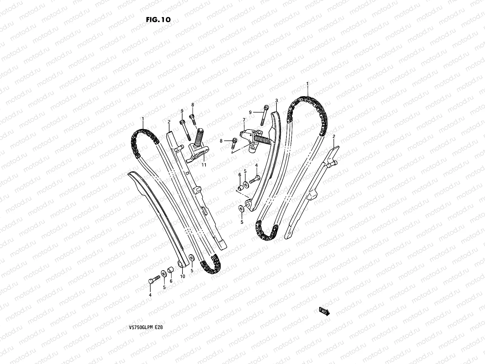 10 - CAM CHAIN