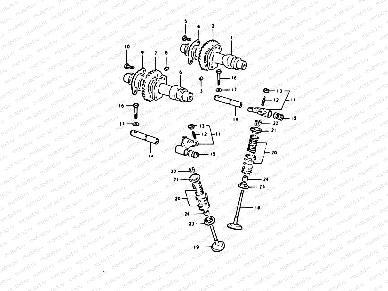 10 - CAM SHAFT - VALVE