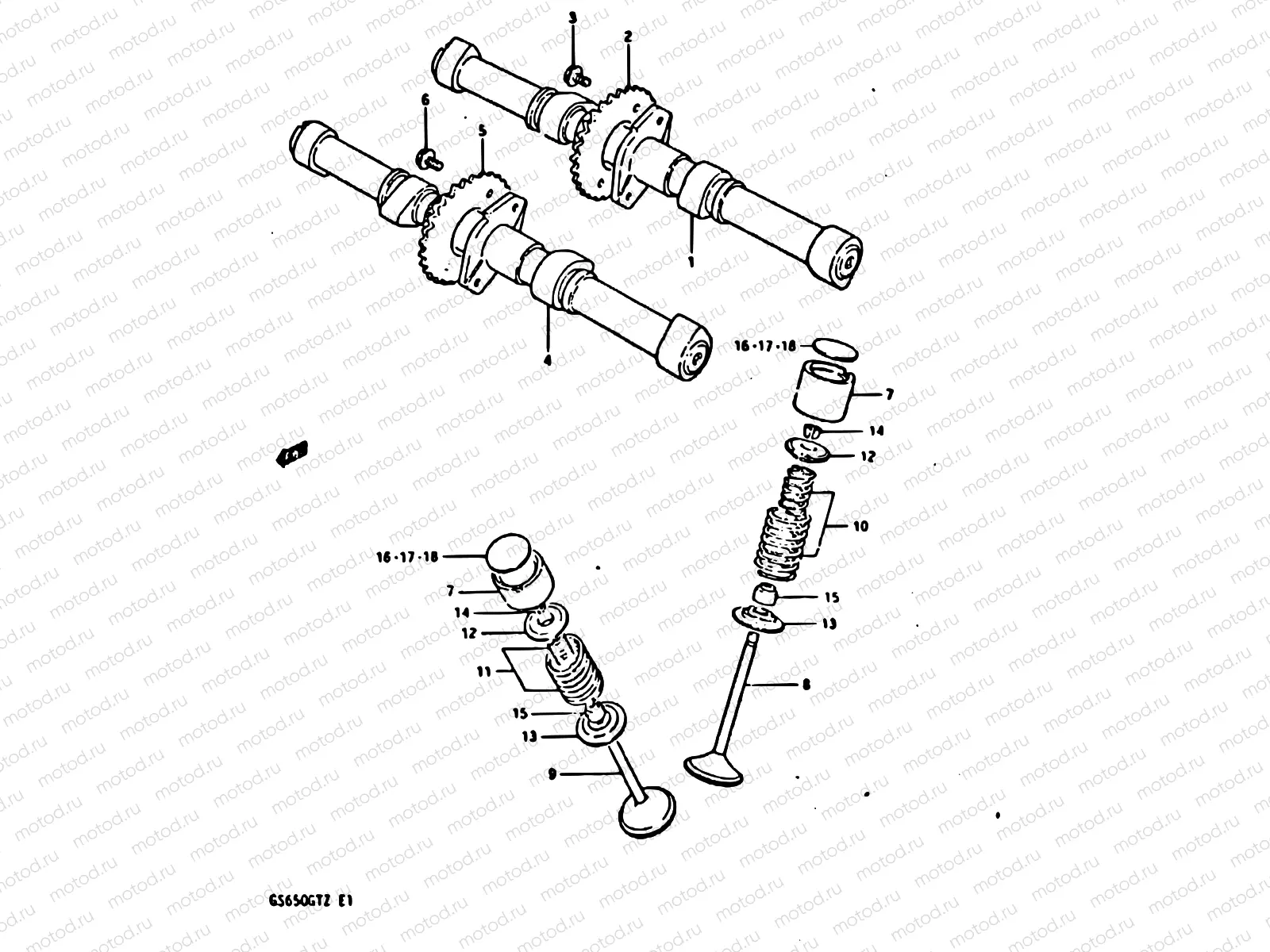 10 - CAM SHAFT - VALVE