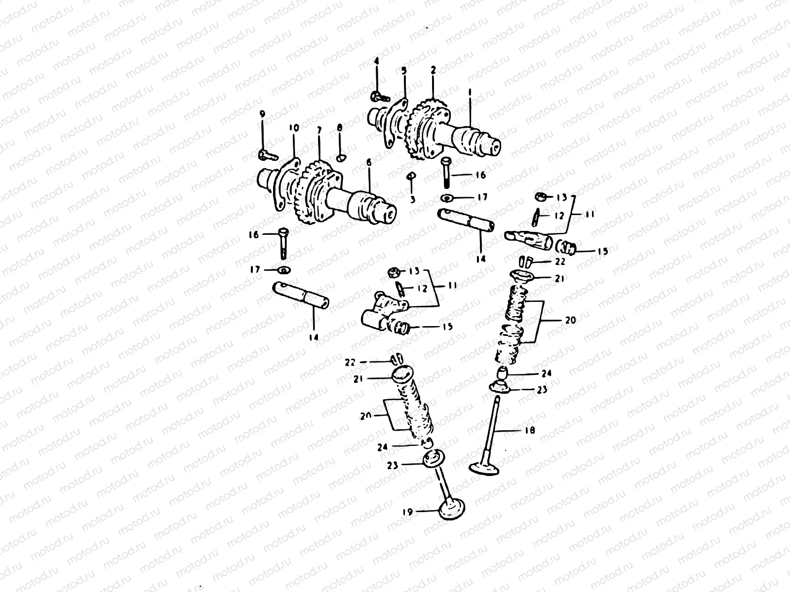 10 - CAM SHAFT - VALVE
