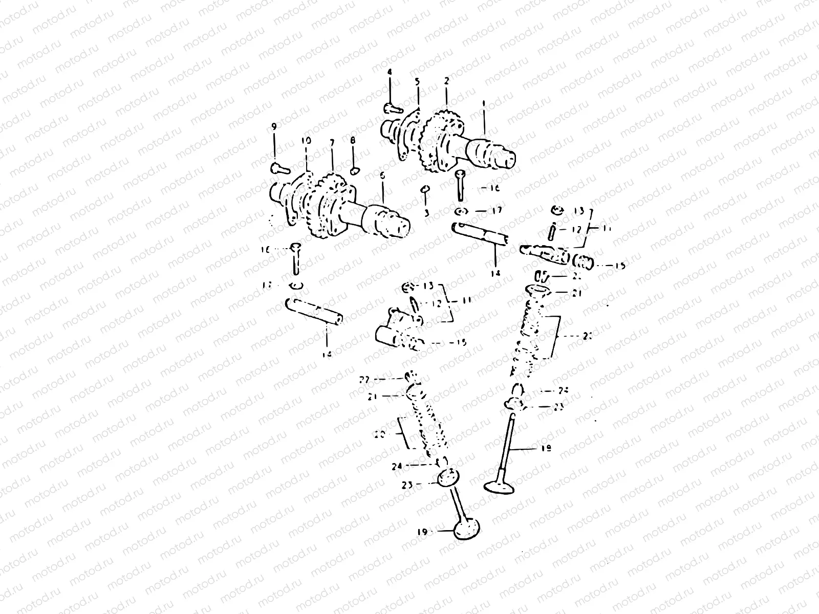 10 - CAM SHAFT - VALVE