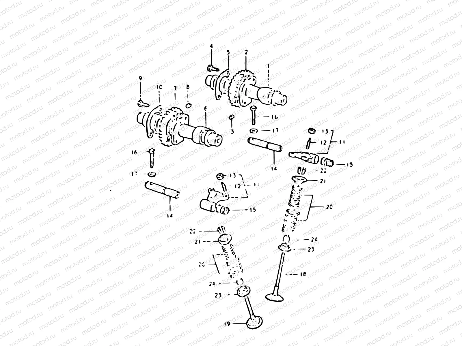 10 - CAM SHAFT - VALVE