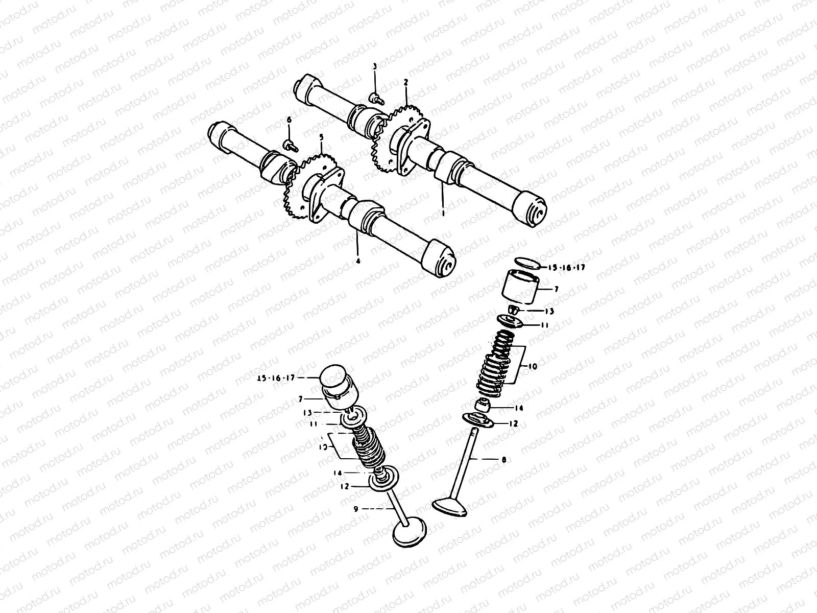 10 - CAM SHAFT - VALVE