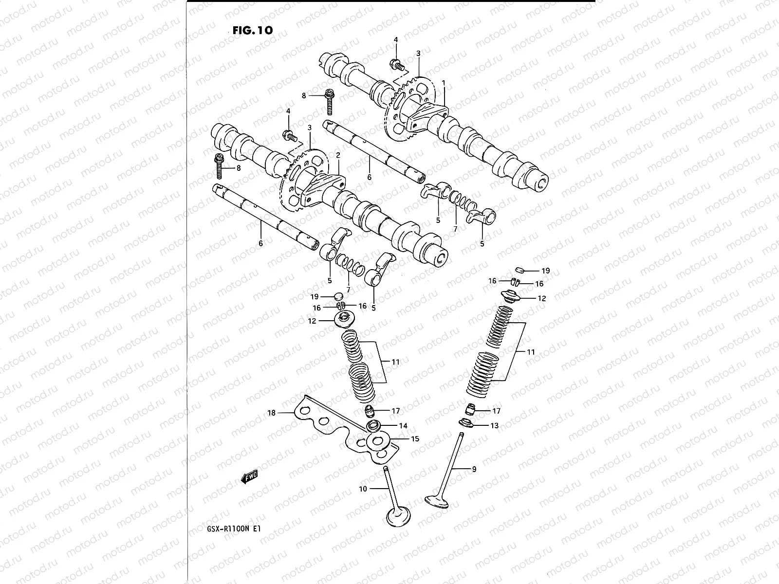 10 - CAM SHAFT / VALVE