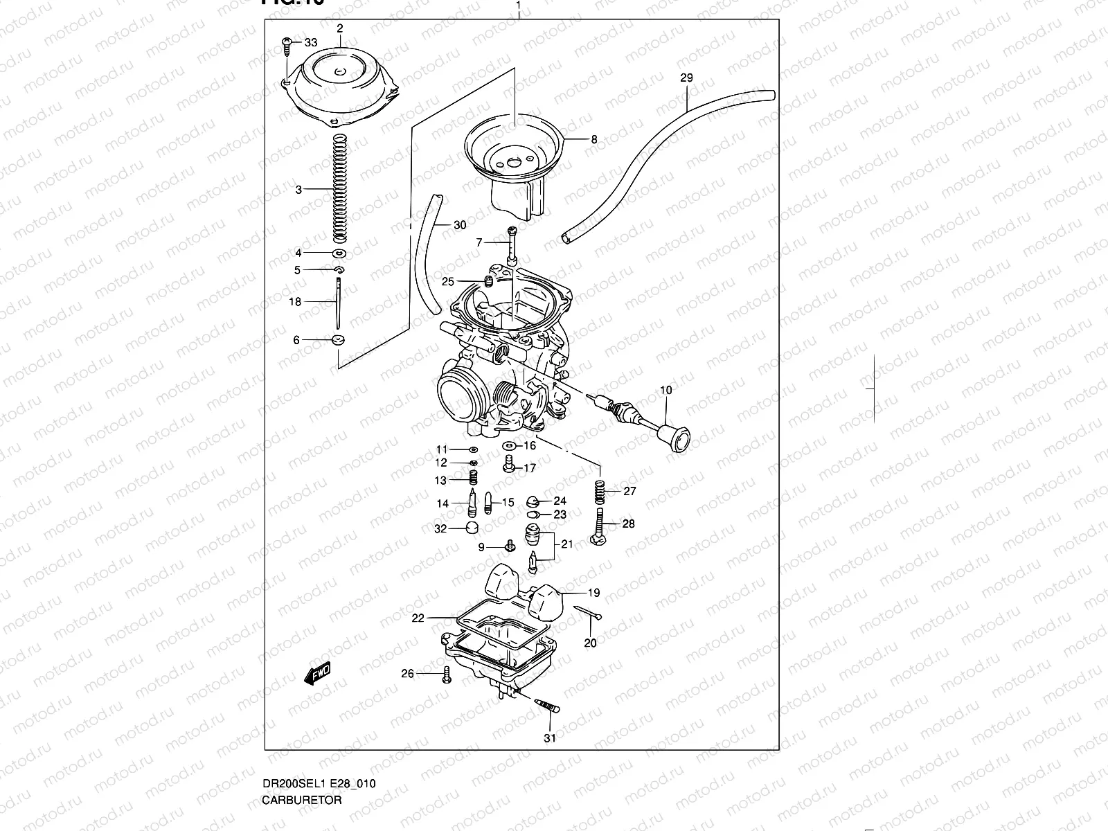 10 - CARBURETOR