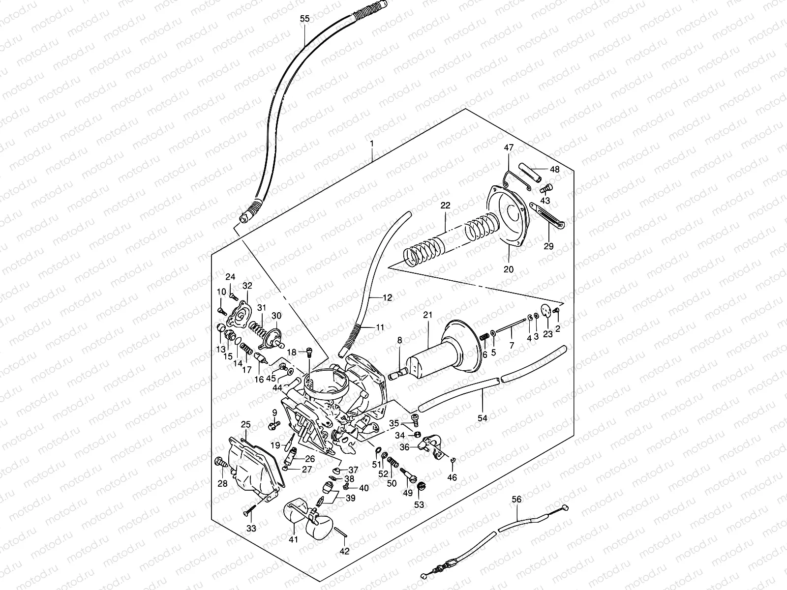 10 - CARBURETOR (FRONT)