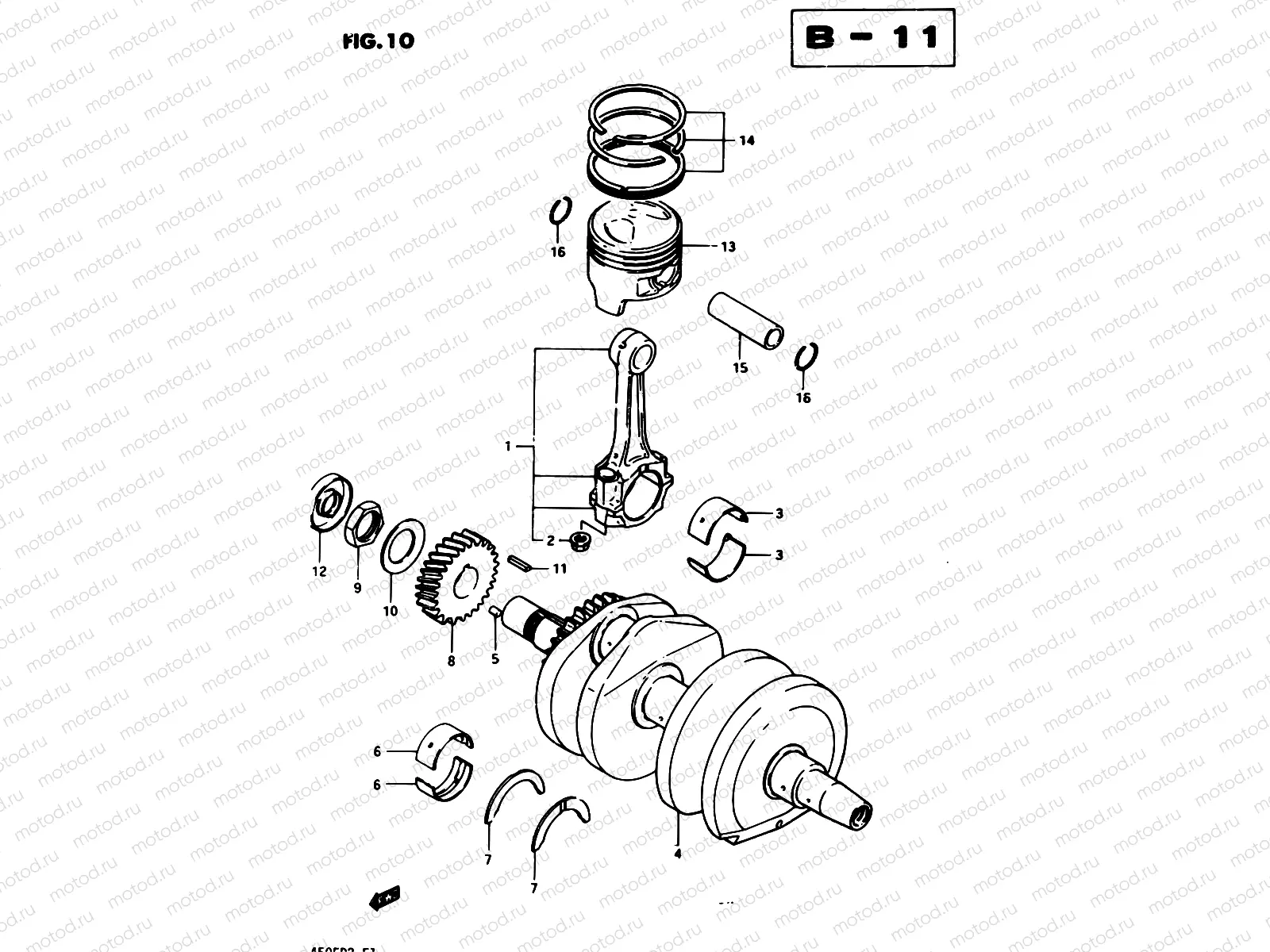 10 - CRANKSHAFT