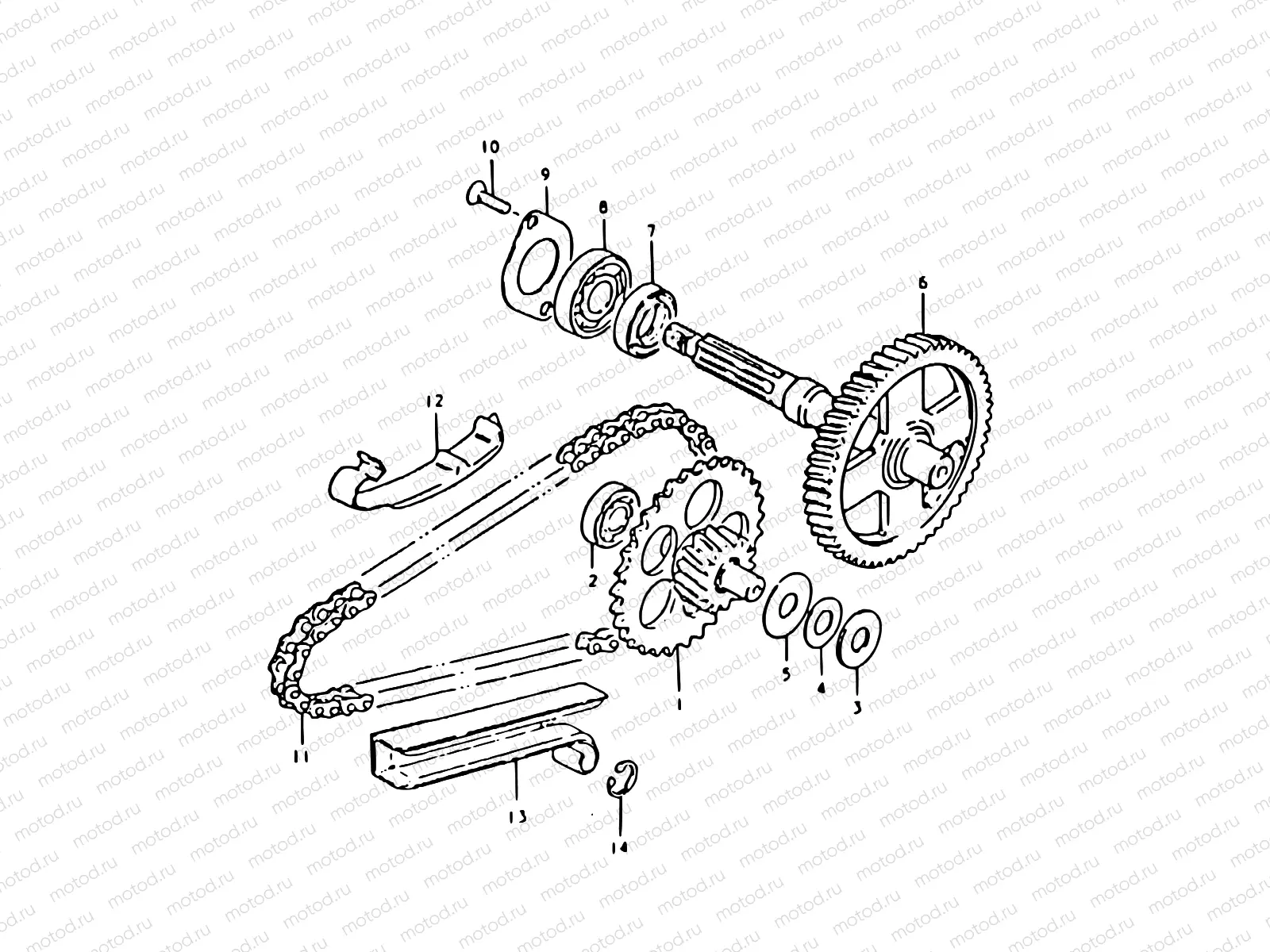10 - FINAL DRIVE - CHAIN