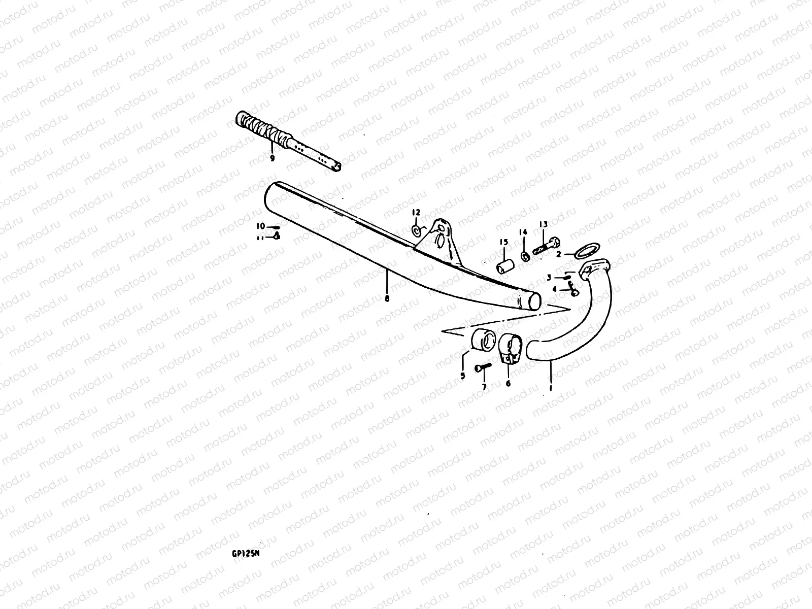 10 - MUFFLER (E06, E10, E13, E30, E42)
