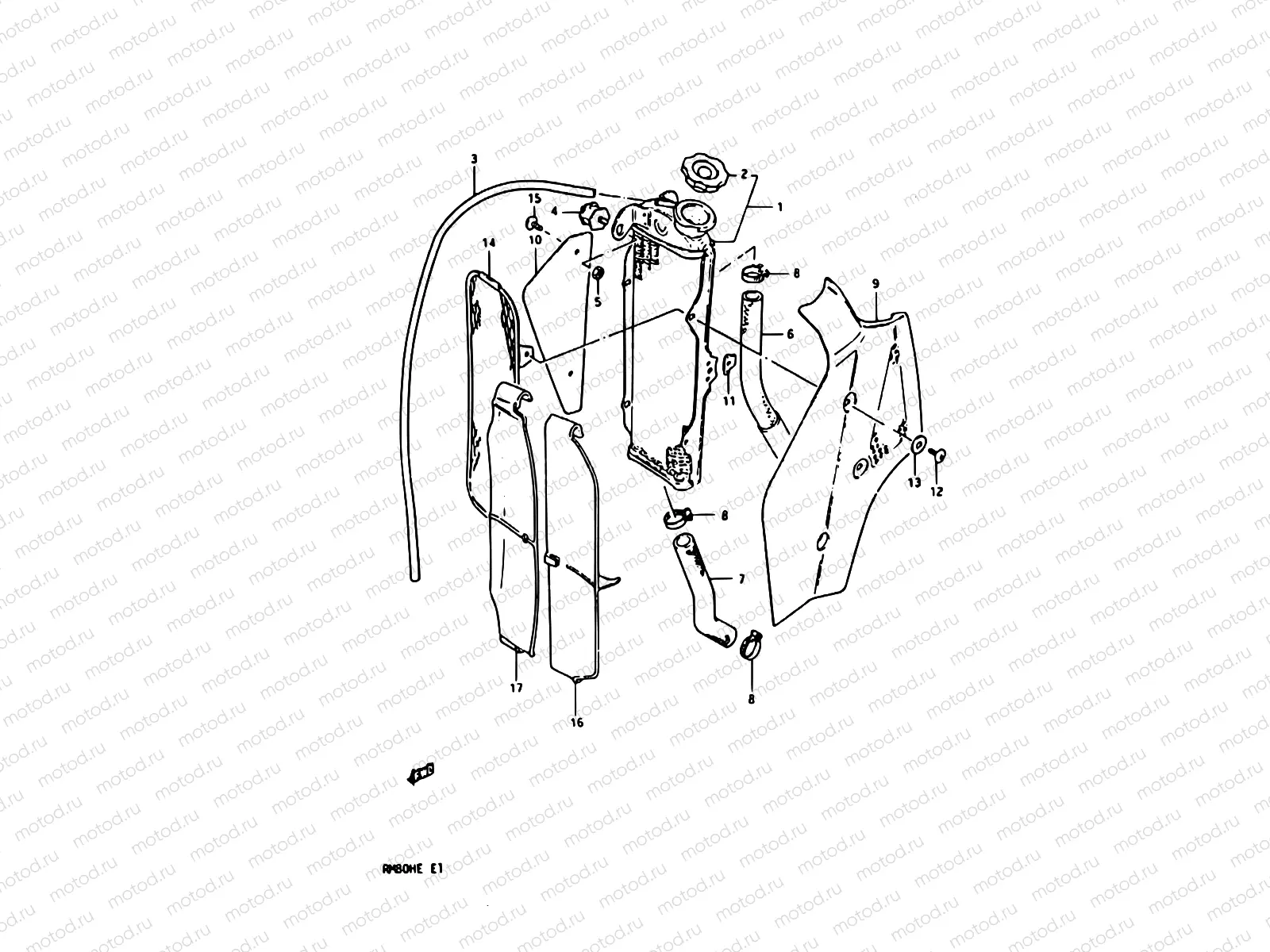 10 - RADIATOR (MODEL D)