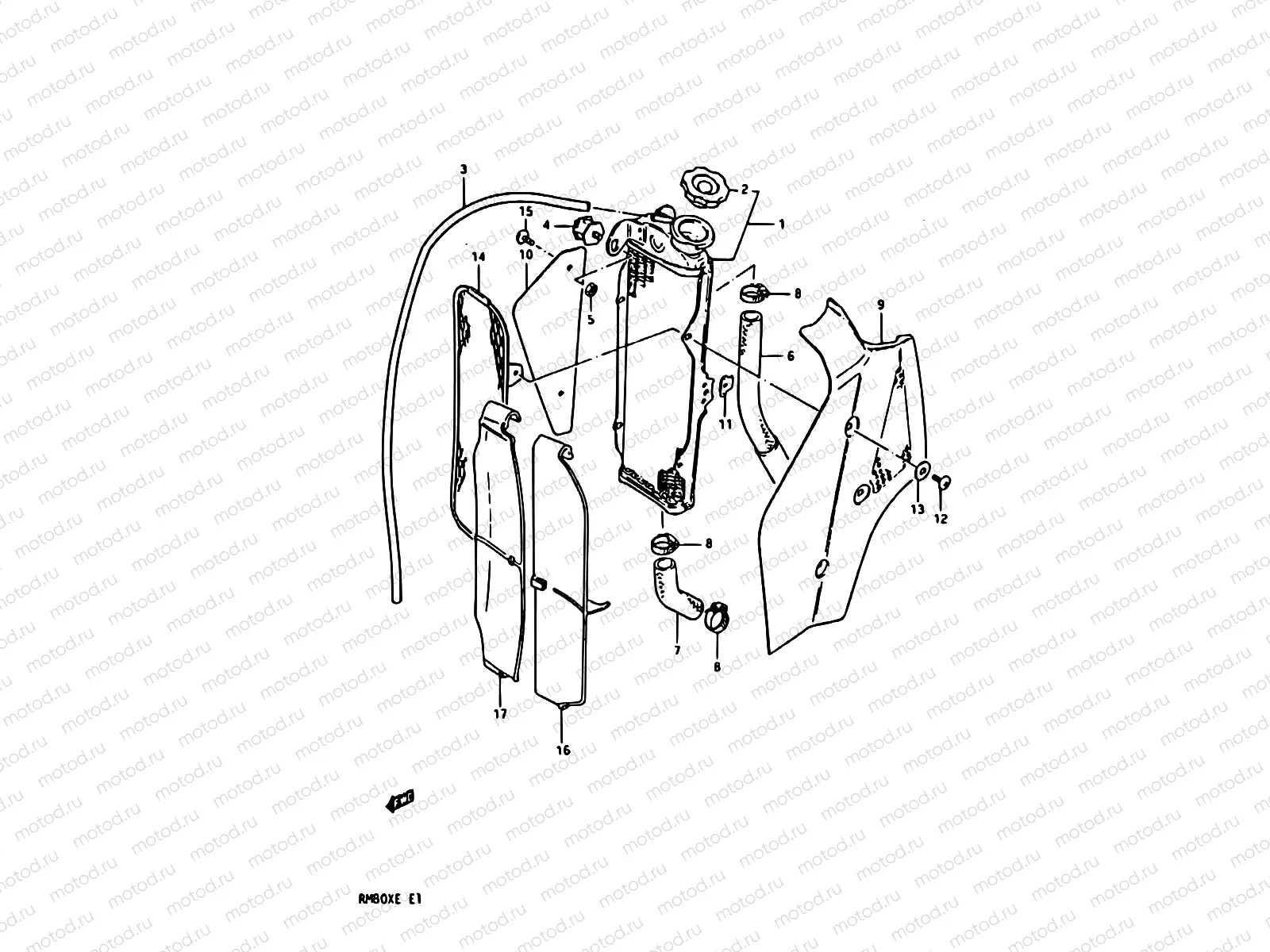 10 - RADIATOR (MODEL D)