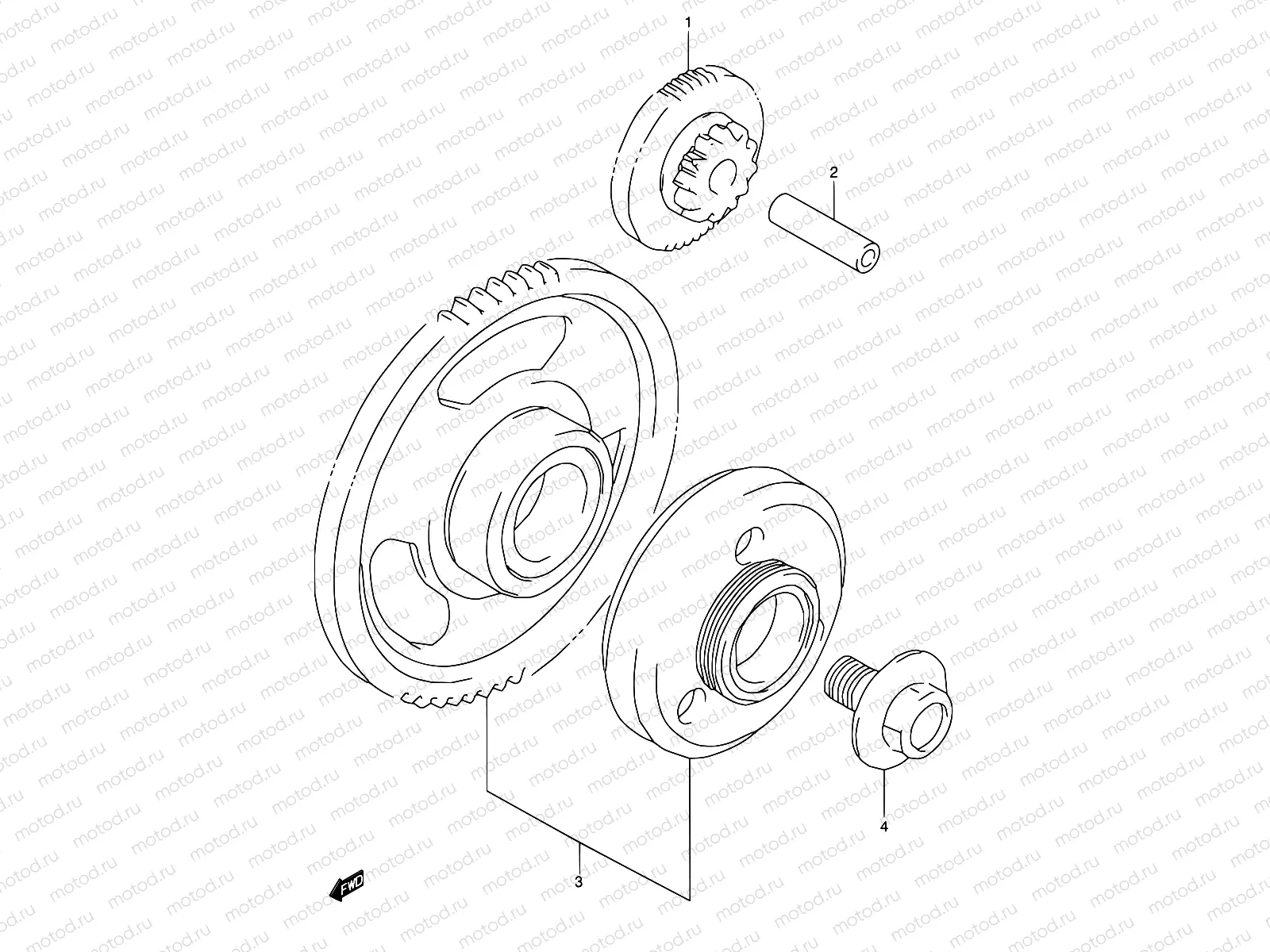 10 - STARTER CLUTCH