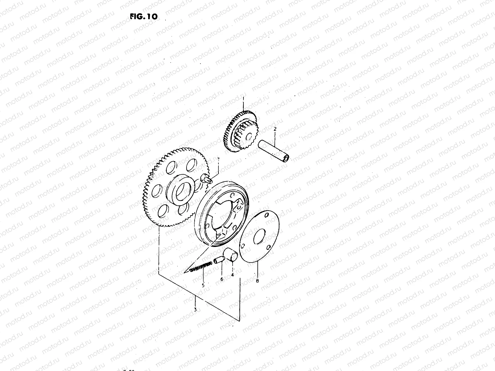 10 - STARTER CLUTCH