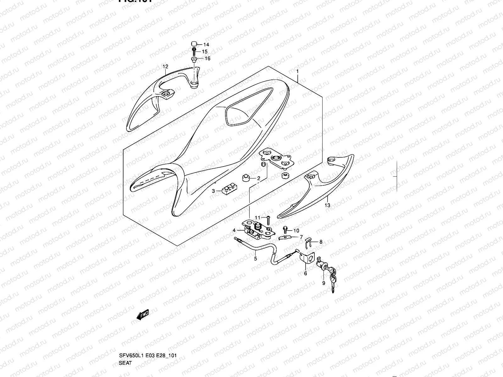 101 - SEAT (SFV650AL1 E28)